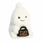 Aurora® Spooky Rolly Pet™ Glenice Ghost™ Stuffed Animal - Compact Size for On-The-Go Fun - Perfect for Halloween Decorations and Gifts - White 5 Inches